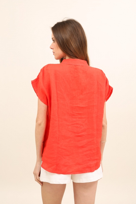 Tops Femme Corail Lea & Luc 59320 Efashion Paris