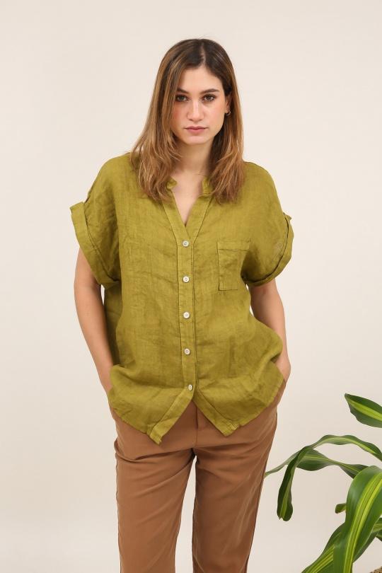 Camicie Donna Orange Lea & Luc 20650 Efashion Paris