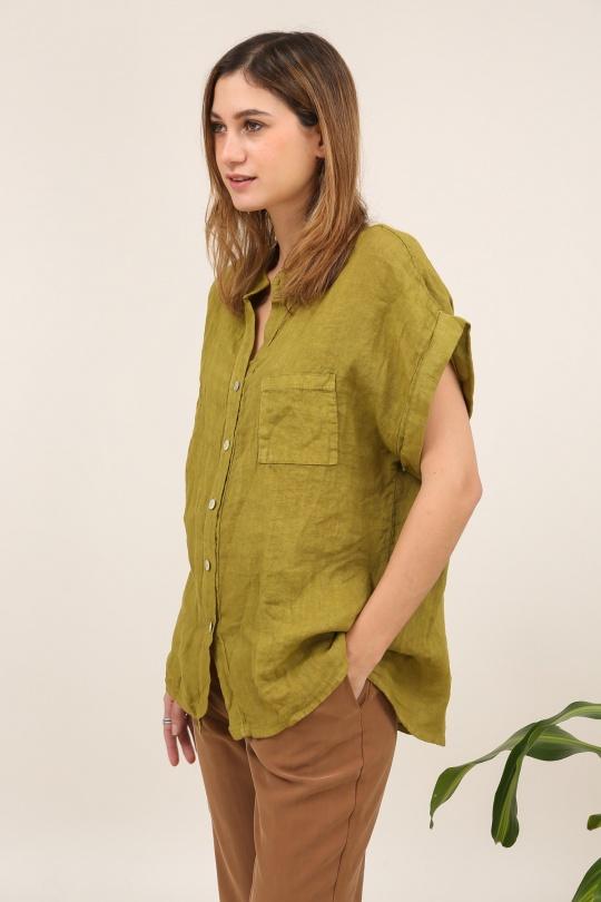 Camicie Donna Orange Lea & Luc 20650 Efashion Paris