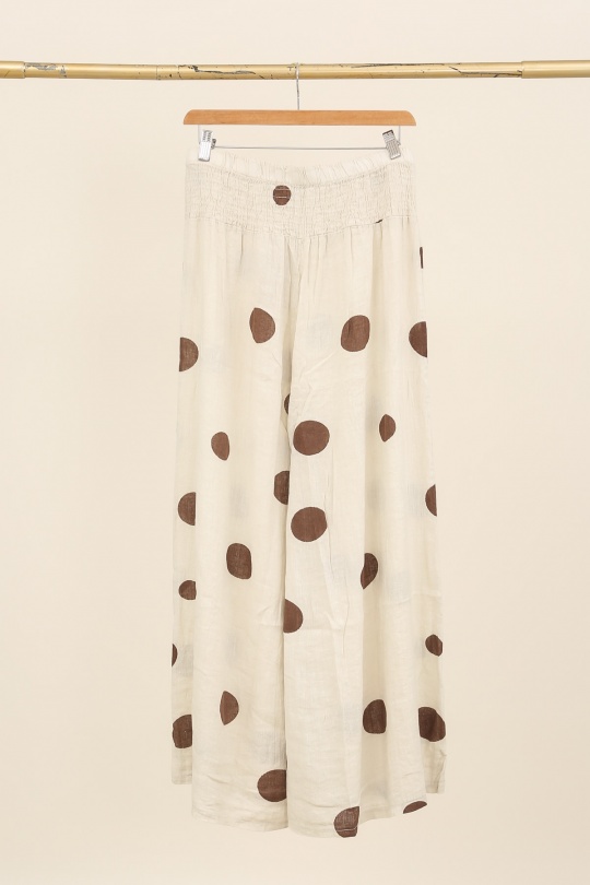 Pantaloni Donna Terra-cota Lea & Luc 86712 Efashion Paris