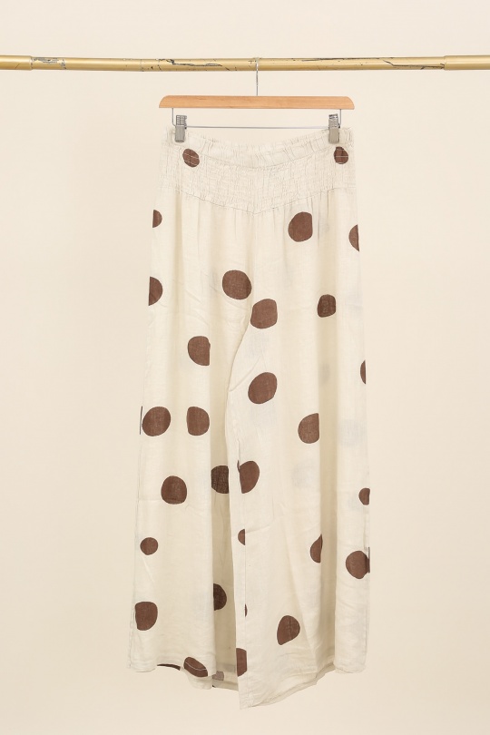 Pantaloni Donna Terra-cota Lea & Luc 86712 Efashion Paris