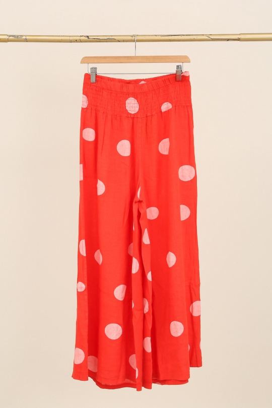 Pantaloni Donna Terra-cota Lea & Luc 86712 Efashion Paris