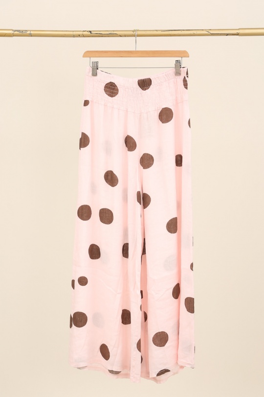 Pantaloni Donna Terra-cota Lea & Luc 86712 Efashion Paris