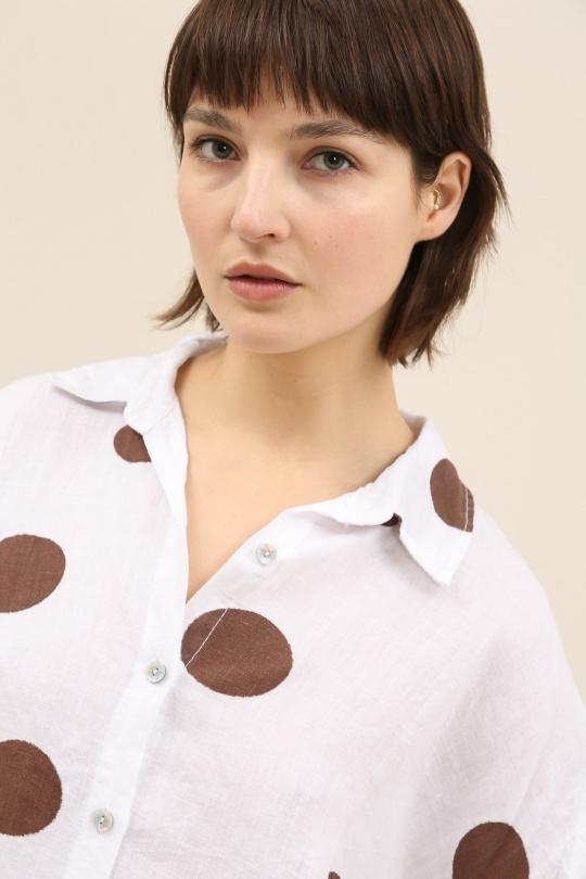 Camicie Donna White Lea & Luc 57240 Efashion Paris