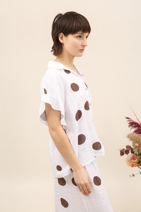 Camicie Donna White Lea & Luc 57240 Efashion Paris