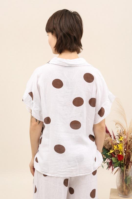 Camicie Donna White Lea & Luc 57240 Efashion Paris