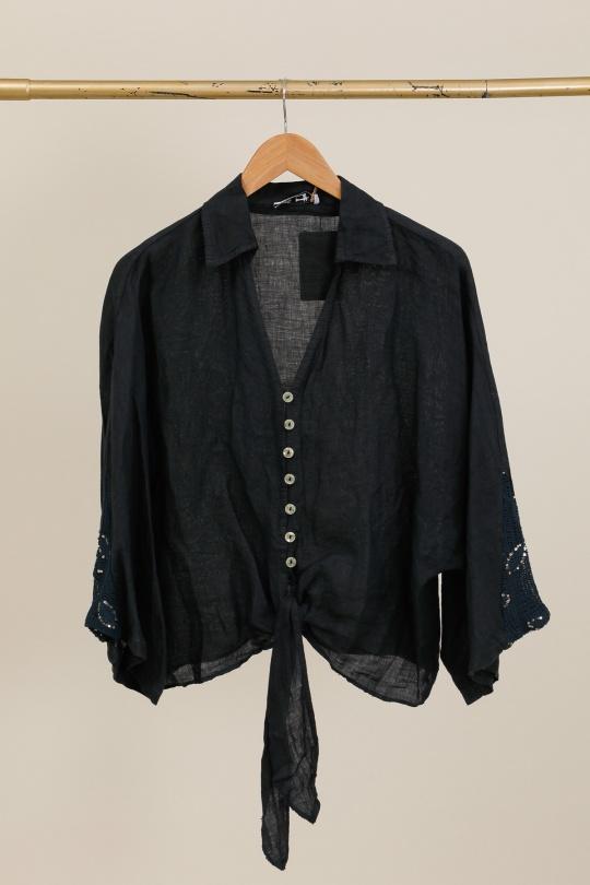 Camicie Donna Jean blue Lea & Luc 12183 Efashion Paris