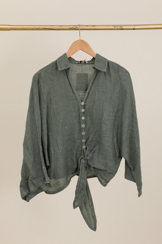 Camicie Donna Jean blue Lea & Luc 12183 Efashion Paris