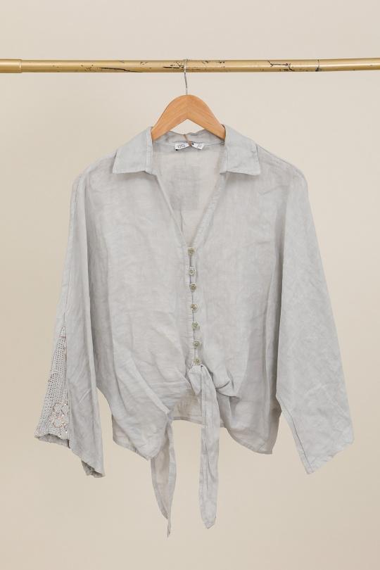 Camicie Donna Jean blue Lea & Luc 12183 Efashion Paris