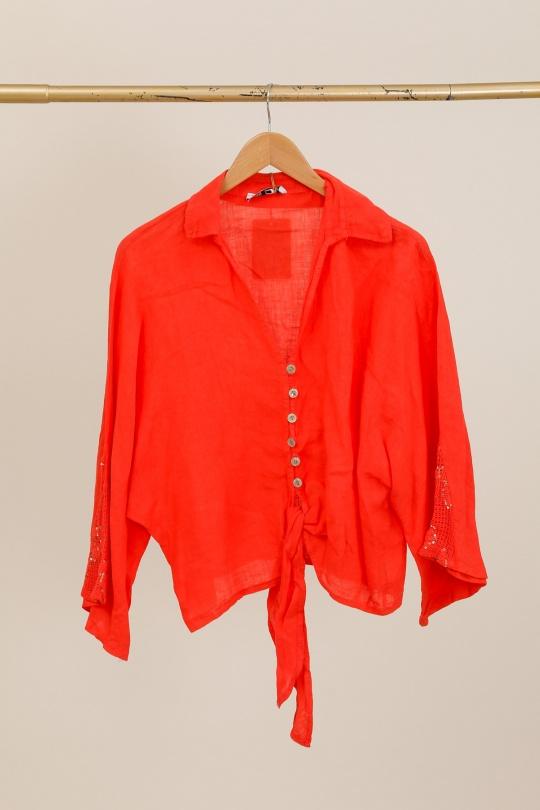 Camicie Donna Jean blue Lea & Luc 12183 Efashion Paris