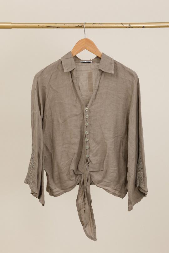 Camicie Donna Jean blue Lea & Luc 12183 Efashion Paris