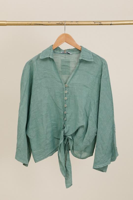 Camicie Donna Jean blue Lea & Luc 12183 Efashion Paris