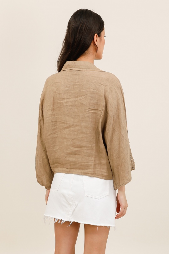 Camicie Donna Jean blue Lea & Luc 12183 Efashion Paris