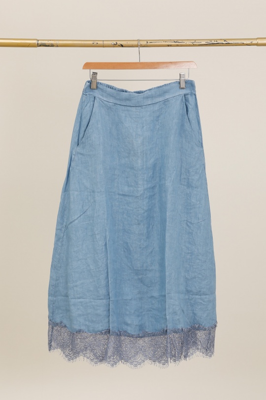 Jupes Femme Vert Avocat Lea & Luc 80126 Efashion Paris