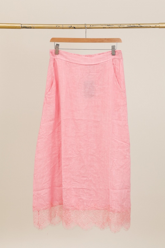 Jupes Femme Vert Avocat Lea & Luc 80126 Efashion Paris