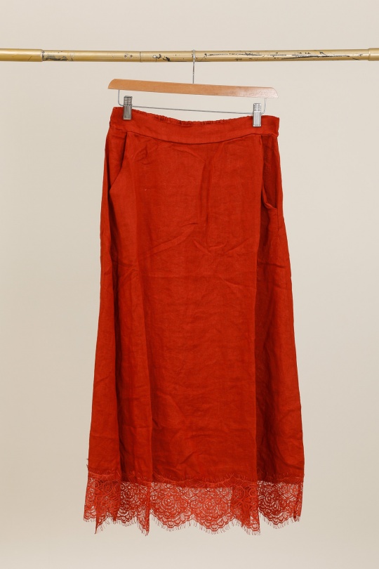 Jupes Femme Vert Avocat Lea & Luc 80126 Efashion Paris