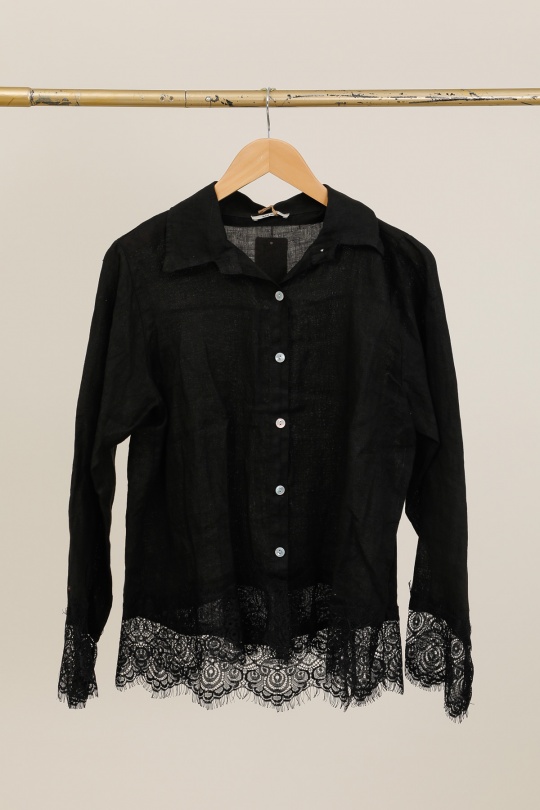 Camicie Donna Canard green Lea & Luc 65420 Efashion Paris