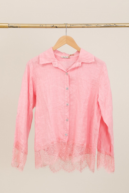 Camicie Donna Canard green Lea & Luc 65420 Efashion Paris