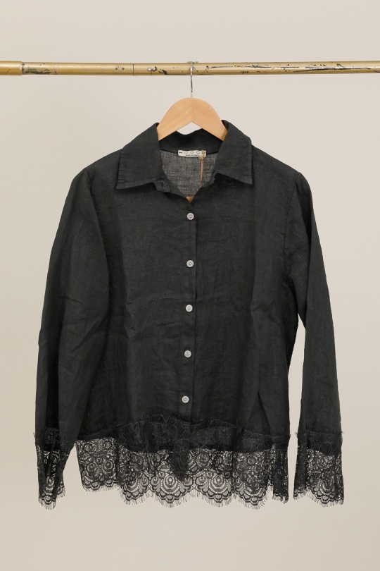 Camicie Donna Canard green Lea & Luc 65420 Efashion Paris