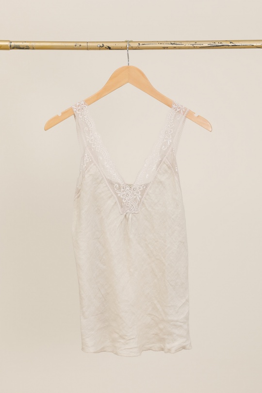 Débardeurs Femme Bleu ciel Lea & Luc 64082 Efashion Paris