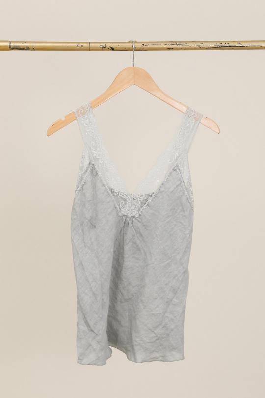 Débardeurs Femme Bleu ciel Lea & Luc 64082 Efashion Paris