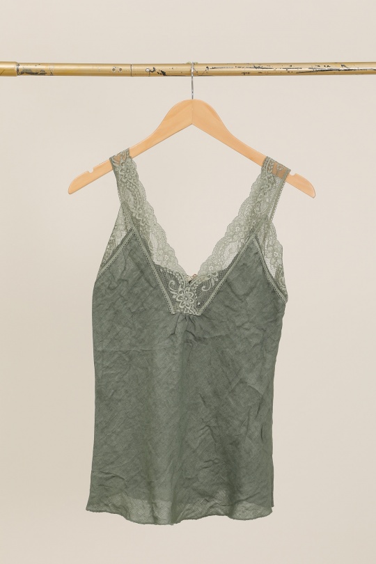 Débardeurs Femme Bleu ciel Lea & Luc 64082 Efashion Paris