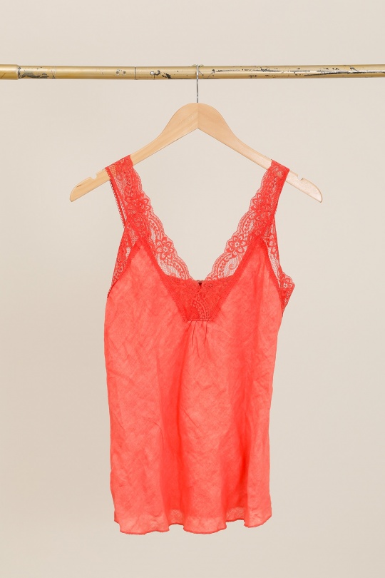 Débardeurs Femme Bleu ciel Lea & Luc 64082 Efashion Paris