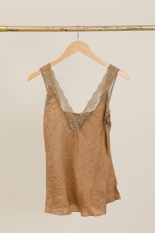 Débardeurs Femme Bleu ciel Lea & Luc 64082 Efashion Paris