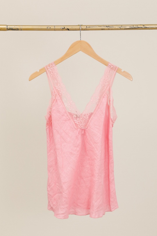 Débardeurs Femme Bleu ciel Lea & Luc 64082 Efashion Paris