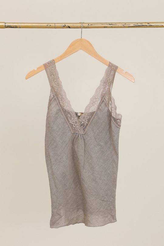 Débardeurs Femme Bleu ciel Lea & Luc 64082 Efashion Paris