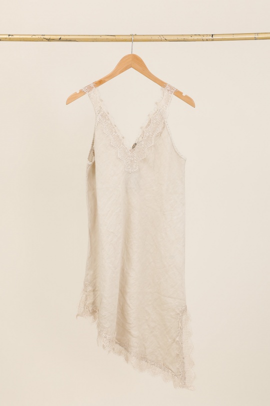 Robes courtes Femme Vert Avocat Lea & Luc 73696 Efashion Paris