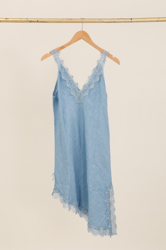 Robes courtes Femme Vert Avocat Lea & Luc 73696 Efashion Paris