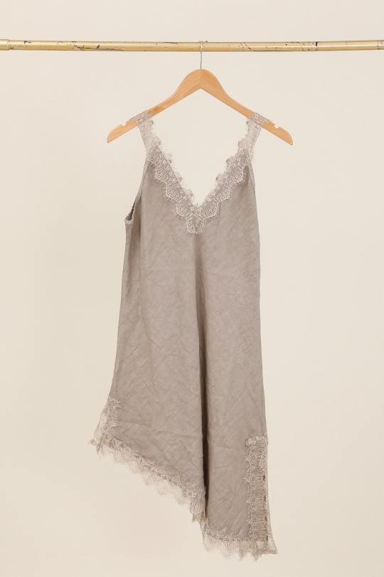 Robes courtes Femme Vert Avocat Lea & Luc 73696 Efashion Paris