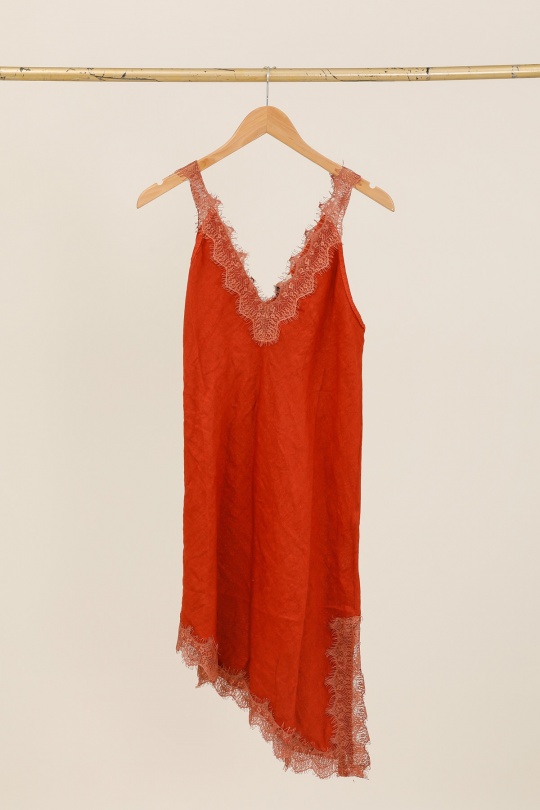 Robes courtes Femme Vert Avocat Lea & Luc 73696 Efashion Paris