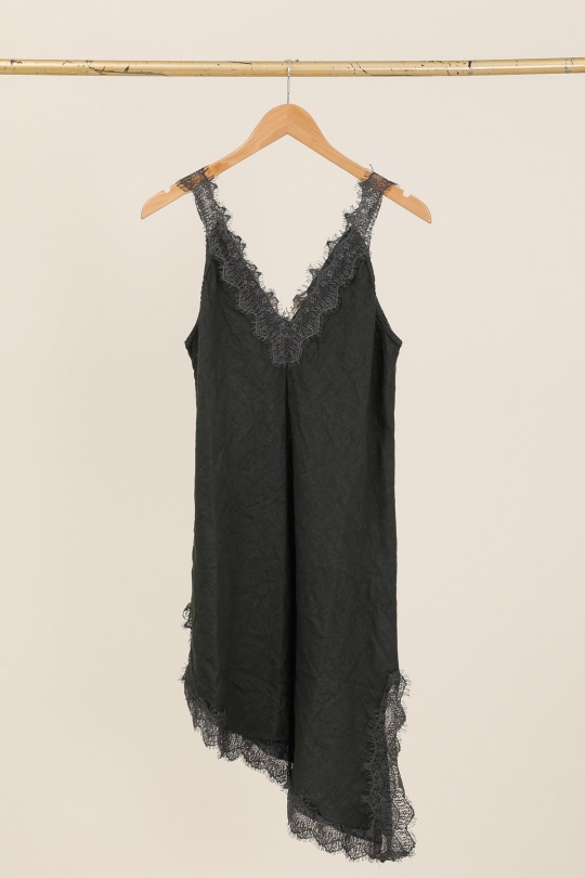 Robes courtes Femme Vert Avocat Lea & Luc 73696 Efashion Paris