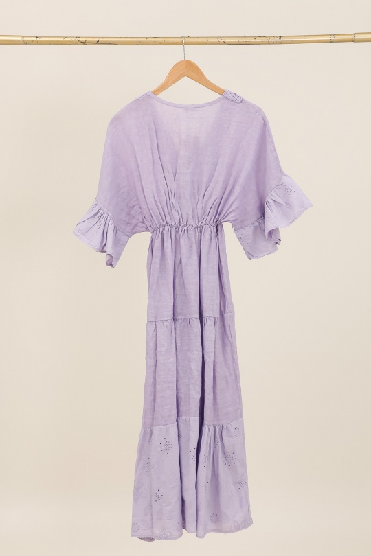 Abiti maxi Donna Sky blue Lea & Luc 72341 Efashion Paris