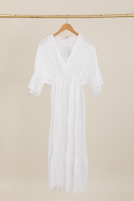 Abiti maxi Donna Sky blue Lea & Luc 72341 Efashion Paris