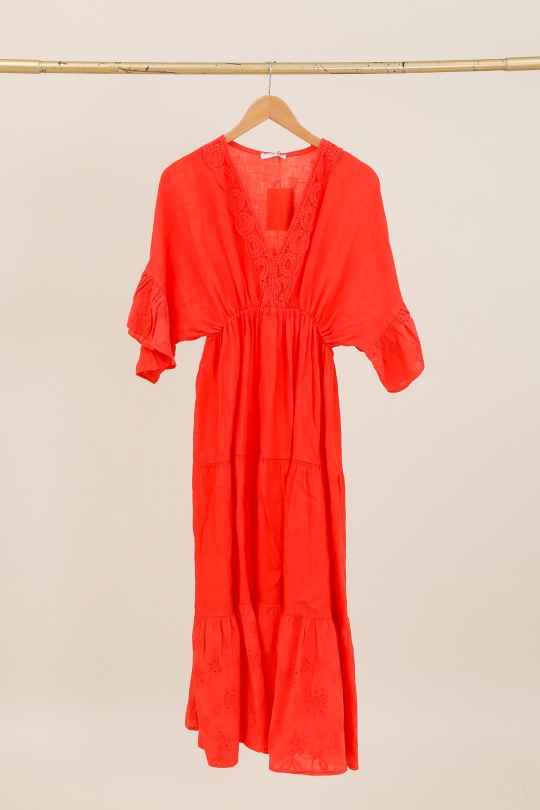 Abiti maxi Donna Sky blue Lea & Luc 72341 Efashion Paris