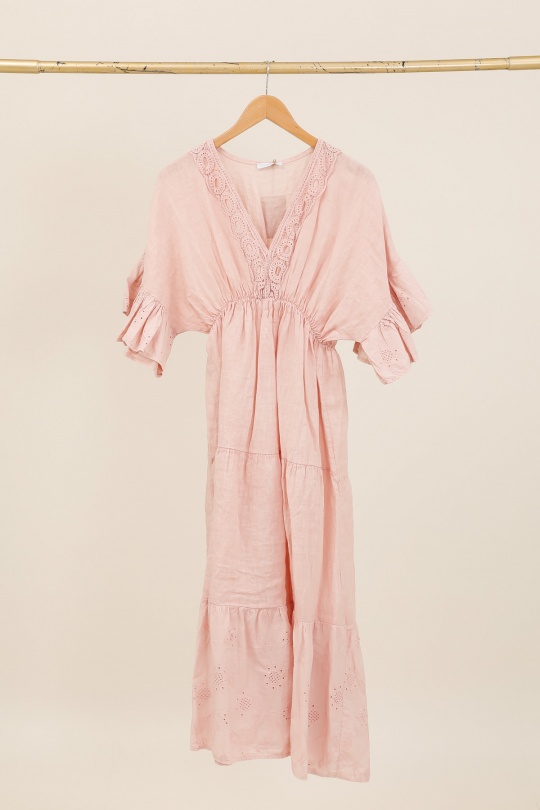 Abiti maxi Donna Sky blue Lea & Luc 72341 Efashion Paris