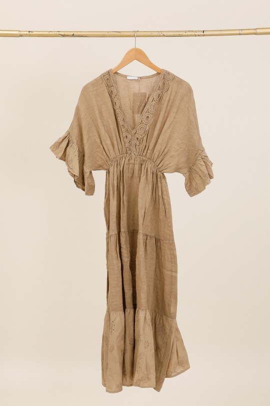 Abiti maxi Donna Sky blue Lea & Luc 72341 Efashion Paris