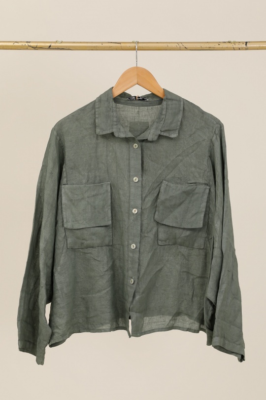 Camicie Donna Jean blue Lea & Luc 20451 Efashion Paris