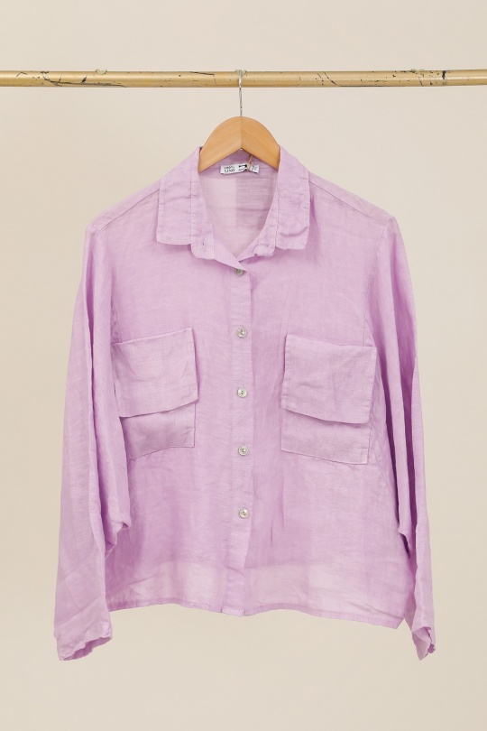 Camicie Donna Jean blue Lea & Luc 20451 Efashion Paris