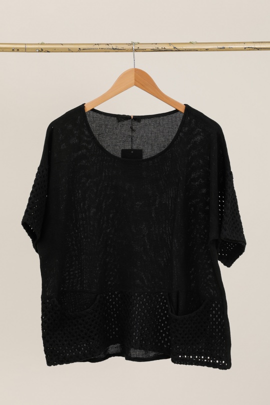 Camicette Donna Canard green Lea & Luc 10420 Efashion Paris