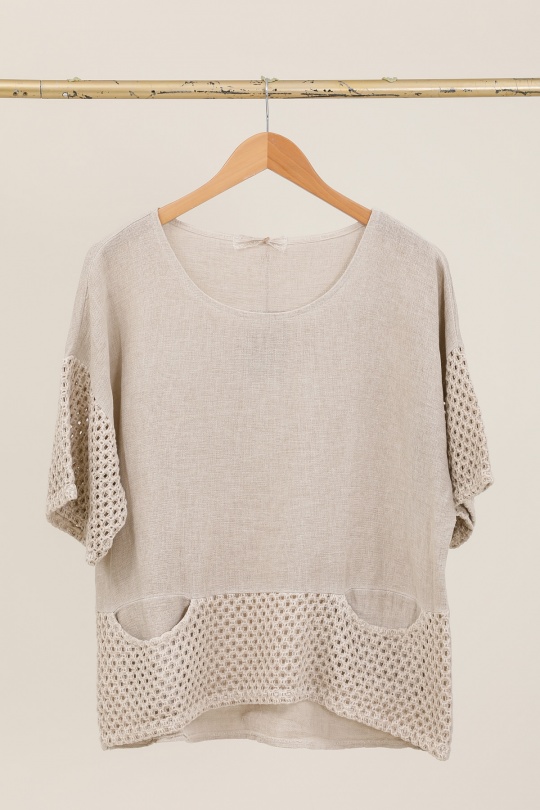 Camicette Donna Canard green Lea & Luc 10420 Efashion Paris