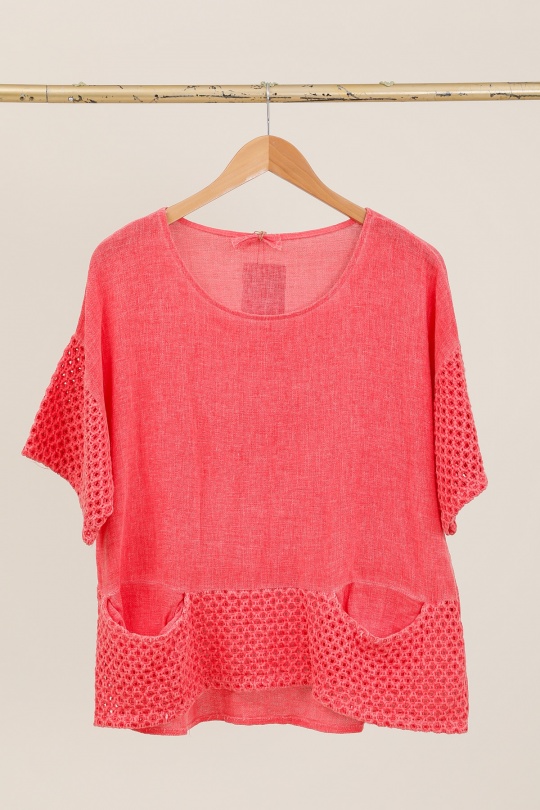 Camicette Donna Canard green Lea & Luc 10420 Efashion Paris