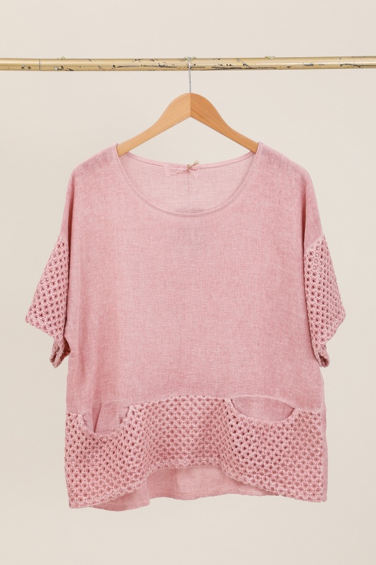 Camicette Donna Canard green Lea & Luc 10420 Efashion Paris