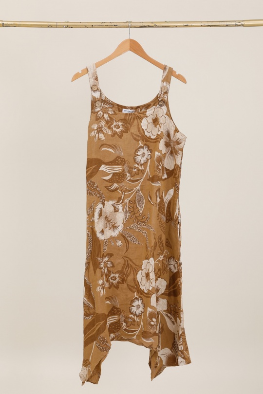 Abiti maxi Donna Green Avocado Lea & Luc 5682 Efashion Paris