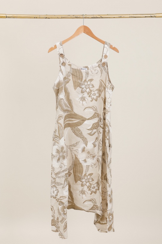 Abiti maxi Donna Green Avocado Lea & Luc 5682 Efashion Paris