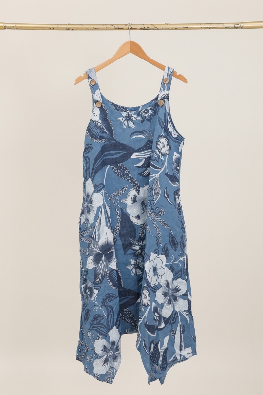 Abiti maxi Donna Green Avocado Lea & Luc 5682 Efashion Paris