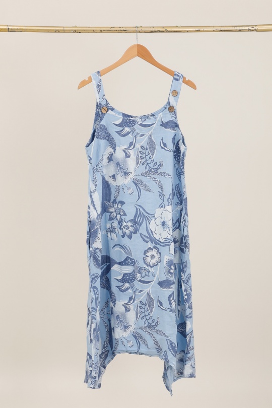 Abiti maxi Donna Green Avocado Lea & Luc 5682 Efashion Paris